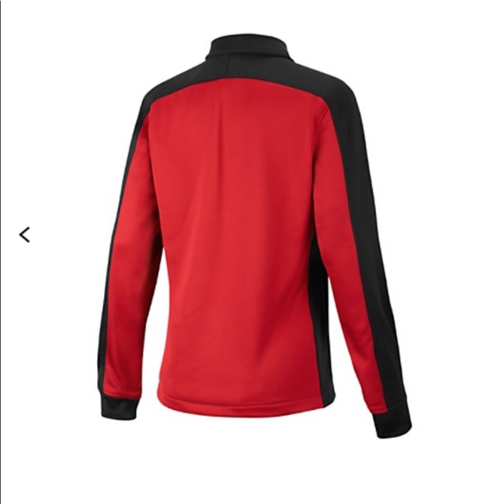 M Red Speedo warmup Jacket - Picture 2 of 4
